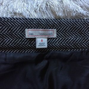 GAP Skirts - SOLD Herringbone Mini Skirt GAP Skirts - SOLD Herringbone Mini Skirt